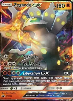 Pokémon-Karte Zygarde GX SM122
