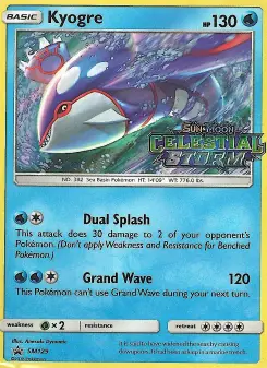 Pokémon-Karte Kyogre SM129