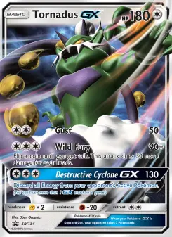 Pokémon-Karte Tornadus GX SM134