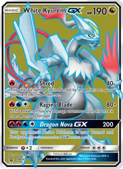Pokémon-Karte White Kyurem GX SM141