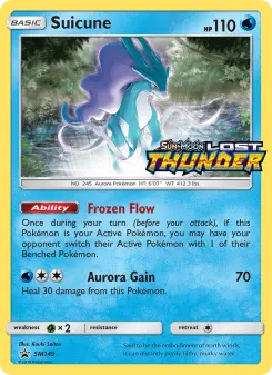 Pokémon-Karte Suicune SM149