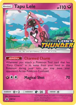 Pokémon-Karte Tapu Lele SM152