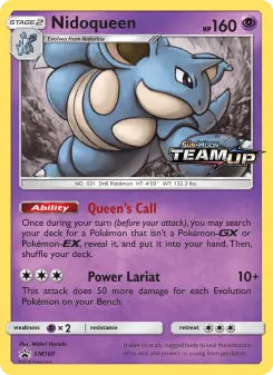 Pokémon-Karte Nidoqueen SM160