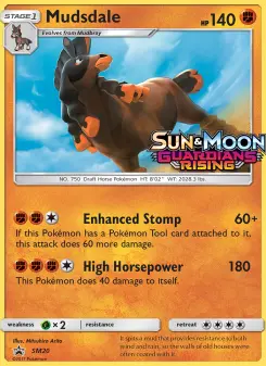Pokémon-Karte Mudsdale SM20