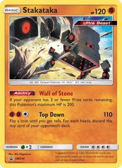 Pokémon-Karte Stakataka SM209