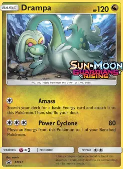 Pokémon-Karte Drampa SM21