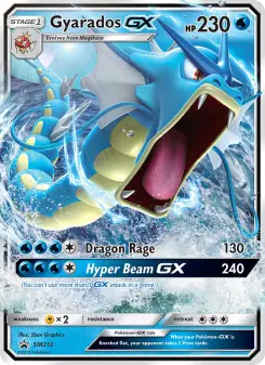 Pokémon-Karte Gyarados GX SM212