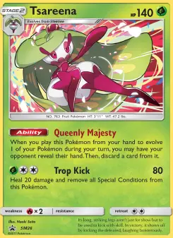 Pokémon-Karte Tsareena SM26