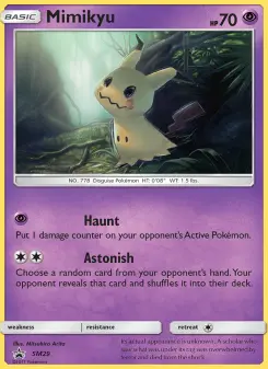 Pokémon-Karte Mimikyu SM29