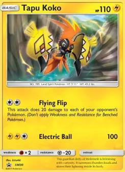 Pokémon-Karte Tapu Koko SM30