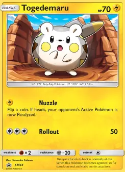 Pokémon-Karte Togedemaru SM44