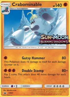 Pokémon-Karte Crabominable SM47