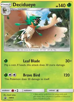 Pokémon-Karte Decidueye SM55