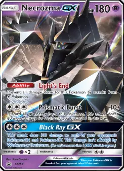 Pokémon-Karte Necrozma GX SM58