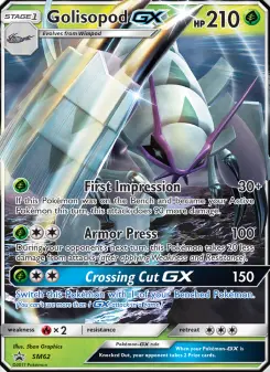 Pokémon-Karte Golisopod GX SM62