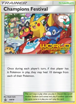 Pokémon-Karte Champions Festival SM78