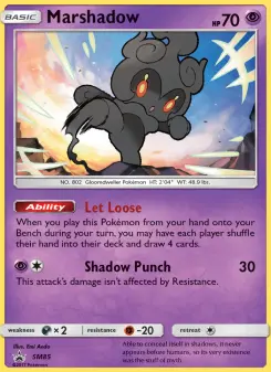 Pokémon-Karte Marshadow SM85