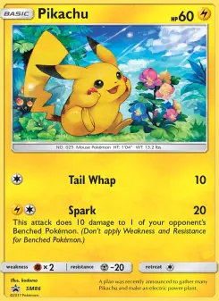 Pokémon-Karte Pikachu SM86