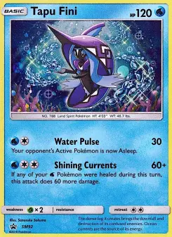 Pokémon-Karte Tapu Fini SM92