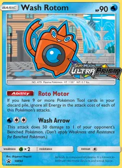 Pokémon-Karte Wash Rotom SM94