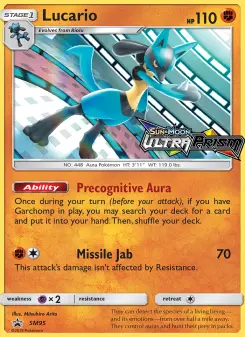 Pokémon-Karte Lucario SM95