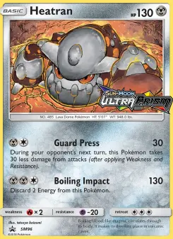 Pokémon-Karte Heatran SM96