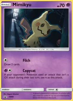 Pokémon-Karte Mimikyu SM99