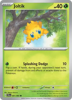 Pokémon-Karte Joltik 001/064