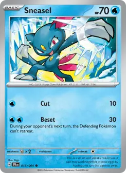 Pokémon-Karte Sneasel 013/064