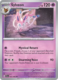 Pokémon-Karte Sylveon 022/064