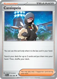 Pokémon-Karte Cassiopeia 056/064
