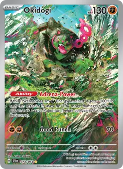 Pokémon-Karte Okidogi 074/064