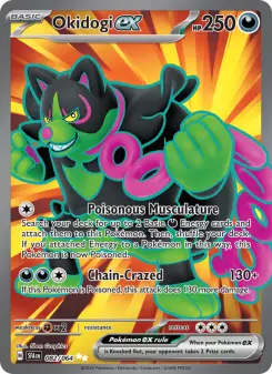Pokémon-Karte Okidogi ex 082/064