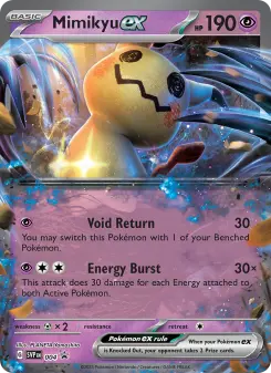 Pokémon-Karte Mimikyu ex 004/225