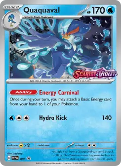 Pokémon-Karte Quaquaval 005/225