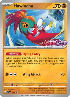 Pokémon-Karte Hawlucha 007/225