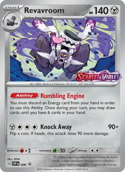 Pokémon-Karte Revavroom 008/225