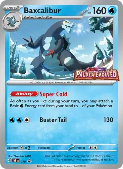 Pokémon-Karte Baxcalibur 019/225