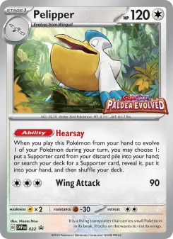 Pokémon-Karte Pelipper 022/225