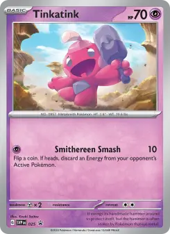Pokémon-Karte Tinkatink 025/225