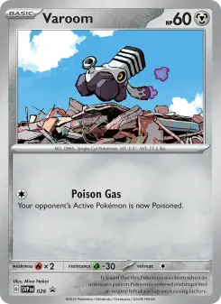 Pokémon-Karte Varoom 026/225