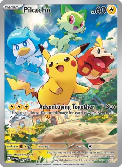 Pokémon-Karte Pikachu 027/225