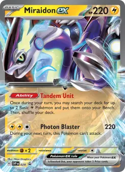 Pokémon-Karte Miraidon ex 028/225