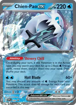 Pokémon-Karte Chien-Pao ex 030/225
