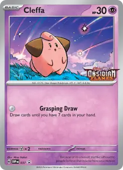 Pokémon-Karte Cleffa 037/225