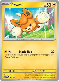 Pokémon-Karte Pawmi 040/225