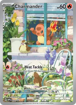 Pokémon-Karte Charmander 044/225