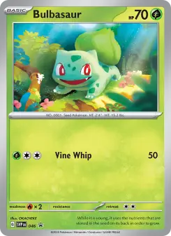 Pokémon-Karte Bulbasaur 046/225