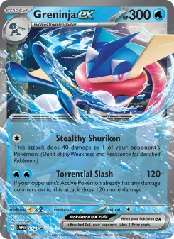 Pokémon-Karte Greninja ex 054/225