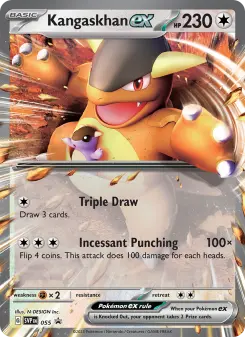 Pokémon-Karte Kangaskhan ex 055/225
